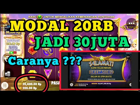 slot yang dikasih modal awal